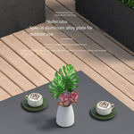 Outdoor Table And Chair Patio Outdoor Leisure Table And Chair Combination Nordic Rope Woven Furniture Set Plastic Wood Dining Table With Cushion