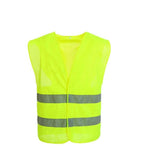 Sanitary Fluorescent Yellow Reflective Warning Reflective Vest One Size Fits All Reflective Vest Cleaning Reflective Overalls