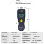 Non-contact Photoelectric Tachometer Laser Linear Velocity Tester Digital Display Velocity