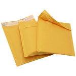 130 Only Kraft Paper Self Sealing Bag, Composite Bubble Envelope, Foam Shockproof Yellow Express Bag 29x39+4cm