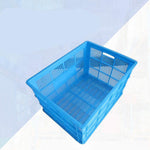 Processing Blue Rectangular Plastic Box With Plastic Frame Anti Falling And Pressure Resistant Turnover Box Blue