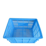 Processing Blue Rectangular Plastic Box With Plastic Frame Anti Falling And Pressure Resistant Turnover Box Blue