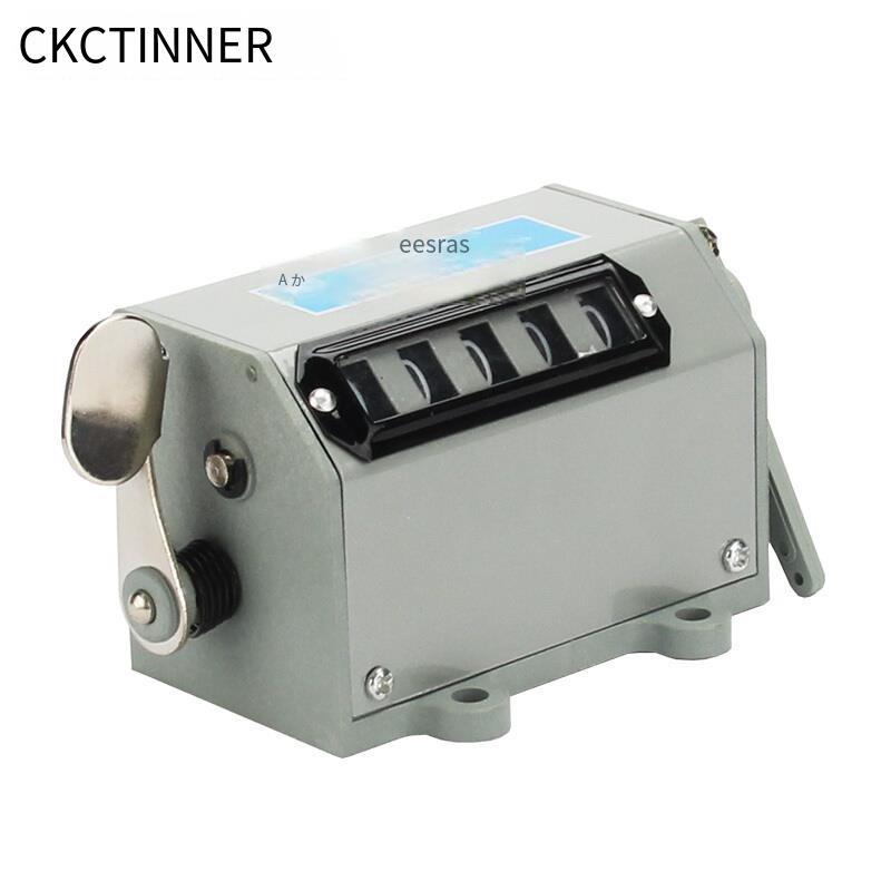 Rotary / Pull Mechanical Counter Five Digit Tachometer Punch Counter D70