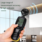 Anemometer Measuring Hand Held Digital Air Volume Tester DL333203