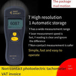 Non-contact Photoelectric Tachometer Laser Linear Speed Tester Digital Display