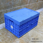 Folding Box Plastic Warehouse Hardware Turnover Box Logistics Box Clothing Storage And Sorting Box