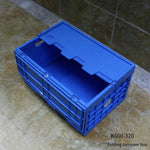 Folding Box Plastic Warehouse Hardware Turnover Box Logistics Box Clothing Storage And Sorting Box