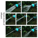 12m Watering Water Pipe Vegetable Field Watering Artifact Water Pipe Hose Nozzle Storage Rack Garden Car Wash Set 4