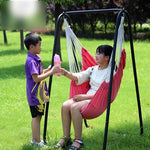 Hanging Basket Rattan Chair Household Swing Bracket Hanging Chair Hammock Baby Single Person Cradle Indoor Candy Color