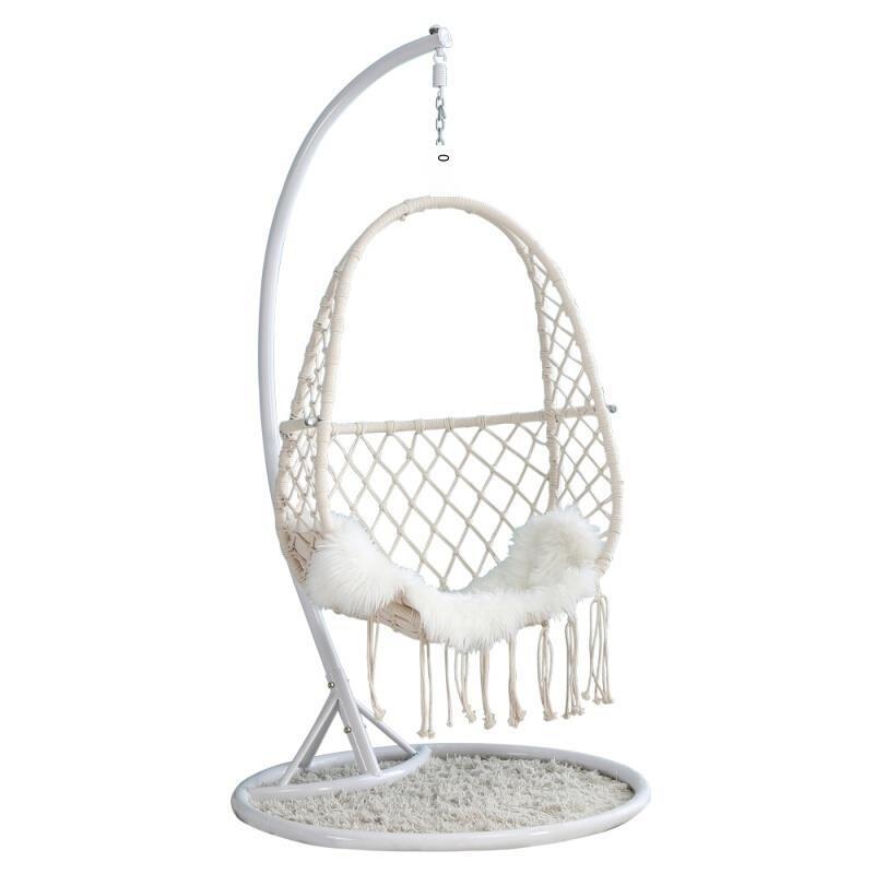 Hanging Chair Hanging Basket Rattan Chair Bedroom Swing Girl Single Family Indoor Balcony Hanging Orchid Chair Hammock Bassinet Chair