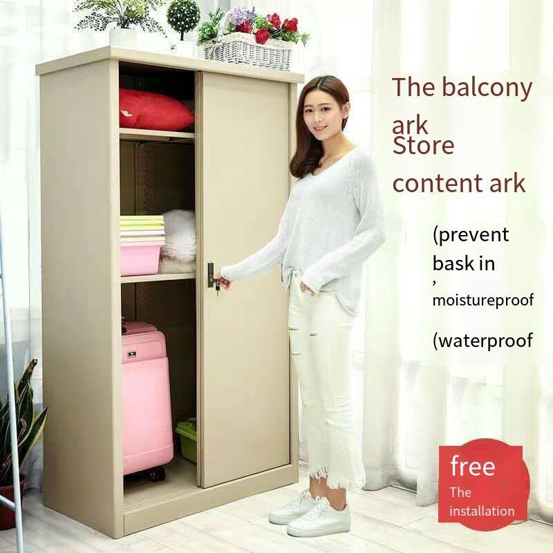 outdoors courtyard Storage cabinet waterproof Sunscreen Lockers