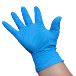 Disposable Nitrile Gloves Thickened Nitrile Food Cleaning Inspection Waterproof Antiskid Work Protection Kitchen Labor Protection 100/Box