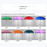 Outdoor Sunshade Sun Umbrella Steel Seat Folding Umbrella Steel Seat Rain Proof And Sun Proof Steel Seat