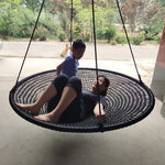 Swing Large Amusement Park Scenic Spot Outdoor Sub Circular Bird's Nest Courtyard Multi Person Disc Diameter 1.2m