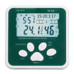 Digital Thermometer Has The Function Of Clock, Alarm And Calendar