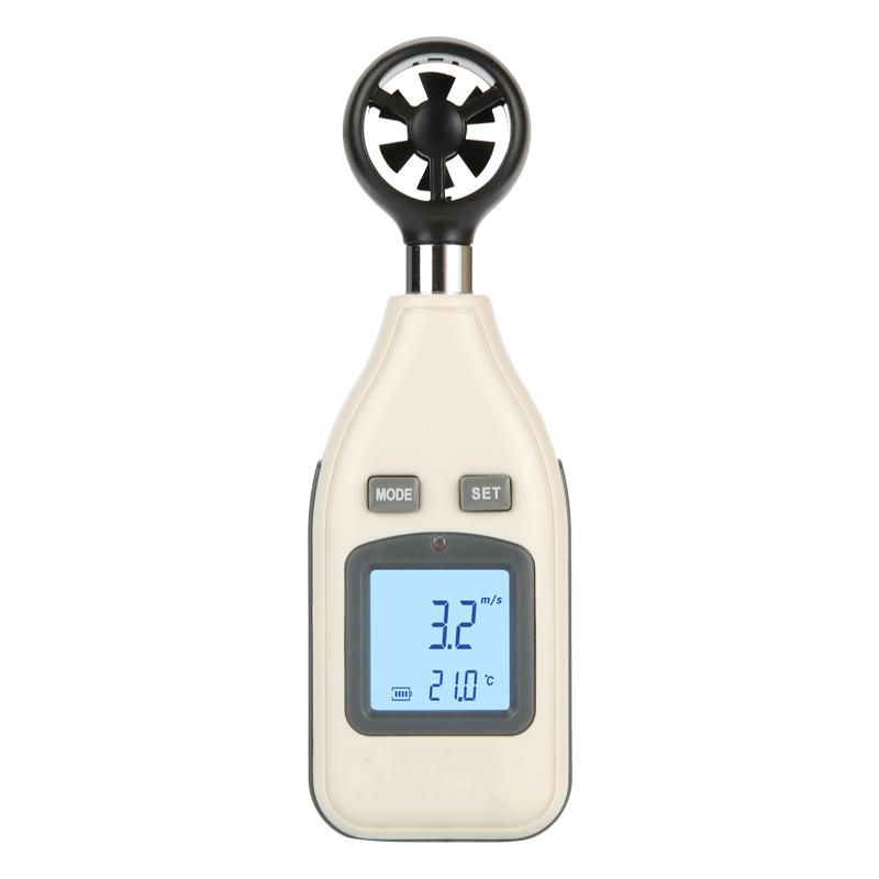 Digital Anemometer High Precision Portable Impeller Anemometer Anemometer With Fabric Bag