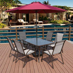 Outdoor Tables And Chairs Leisure Beach Courtyard Balcony Outdoor Garden Coffee Shop Milk Tea Roadside Stall Sun Umbrella Waterproof Furniture