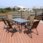 Outdoor Tables And Chairs Leisure Beach Courtyard Balcony Outdoor Garden Coffee Shop Milk Tea Roadside Stall Sun Umbrella Waterproof Furniture