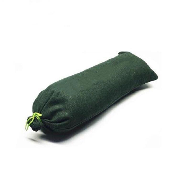 Flood Control Sandbag 30 * 70CM Green Thickened Canvas Drawstring Opening Sandbag