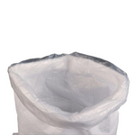 40*62cm 50 Pieces White Woven Bag Feed Bag Inner Bag Rice Bag Translucent Standard Film Covering