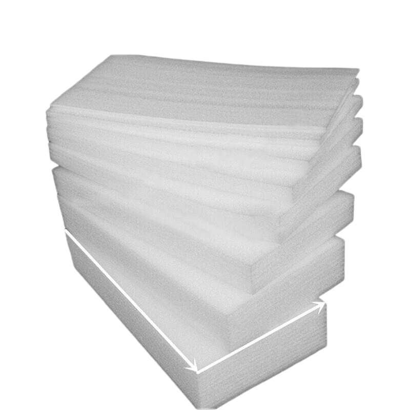 100cm*100cm*7cm Pearl Cotton Board Anti Foam Board Pearl Cotton Baling Sponge EPE Sheet Shockproof Packing Cotton Foam Board