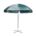 Outdoor Folding Tables And Chairs Portable Multifunctional Stall Table Aluminum Alloy 2.4m Ink Green Umbrella + Umbrella Seat