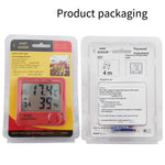 Temperature And Humidity Meter Mini Household Calendar With Alarm Clock