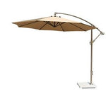 Banana Umbrella Outdoor Courtyard Sunshade Large Sun Advertising Stall Beach Activity Umbrella Table Chair Umbrella Package 1