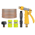 Landscaping Quick Water Intake Valve 6 Points Lawn Water Intake Key Rod Garden Hose Watering Car Washing Water Pipe Water Gun Set 6 Points 30m Water Gun Set