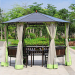 Outdoor Pavilion Tent Courtyard Garden Leisure Pavilion Balcony Grand Pavilion Prince Pavilion Hexagonal Pavilion Tables And Chairs