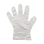 5 Boxes Disposable Gloves Thickened Plastic Transparent PE Gloves Food Grade Gloves for Kitchen (1000 Pieces In Total)