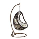 Hanging Basket Rattan Chair Bird's Nest Swing Indoor Adult Hammock Rocking Chair Courtyard Balcony Rocking Chair Singl  Orchid Chair Classic Brown