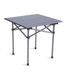 Five Piece Set Folding Table And Chair Combination Set Outdoor Portable Advertising Table Aluminum Alloy Picnic Table And Chair