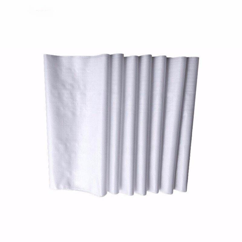 100 Pieces White Film Covered Woven Bag 70 CM * 110 CM Express Logistics Packing Bag Gunny Bag Plastic Snakeskin Packing Bag Rice Flour Bag