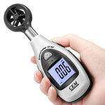 Mini Anemometer Vane Anemometer Wind-Speed Gauge Meter High-precision With LCD Digital Display