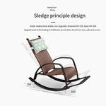 Balcony Rocking Chair Recliner Chair Household Rocking Chair Leisure Carefree Chair Combination Table And Chair Three Piece Set Charles