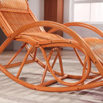 Rattan Chair Rocking Chair Natural Rattan Reclining Chair Elderly Chair Afternoon Couch Leisure Balcony Living Room Carefree Chair Lazy Chair Teng Chair