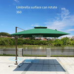 Garden Balcony Outdoor Sunshade Umbrella Courtyard Umbrella Guard Sunshade Umbrella Property Community Security Umbrella Duty Desk Square Umbrella