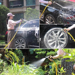 Watering Flowers Water Guns Sprinkler Dishes Artifact Hose Garden Irrigation Spray Head Multifunctional High-pressure Washing Machine Water Gun Set 20 Meters 4 Points Suit (water Gun + Water Pipe + Connector)