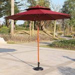 Outdoor Sunshade Stall With Tables And Chairs Sunshade Folding Sunshade Beach Umbrella Sun Umbrella Central Column Courtyard Umbrella