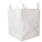 White Four Crane Ton Bag 100MM * 100MM * 120MM Container Bag Woven Bag Flat Bottom Big Opening