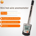 Thermal Anemometer Hot Wire Anemometer High Precision Digital Anemometer (Range 0.01-10 m / S)