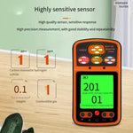 Portable Four In One Gas Detector Oxygen Carbon Monoxide Hydrogen Sulfide Combustible Gas Detector Toxic And Harmful Gas Alarm