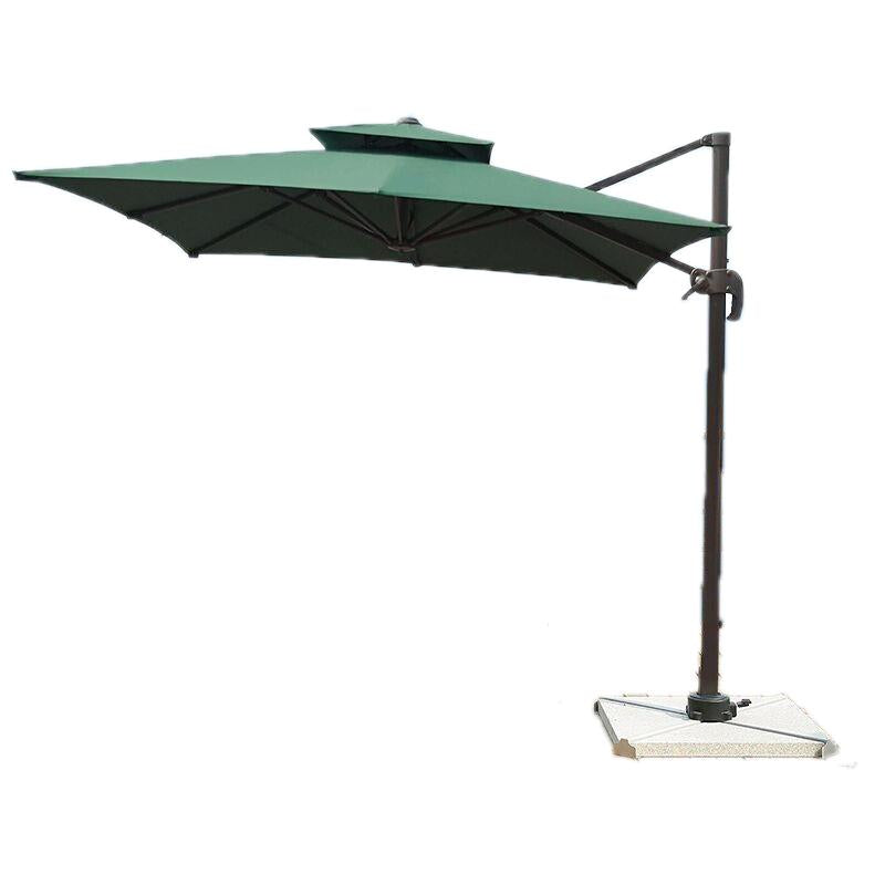 2.5m Square Outdoor Umbrella Sunshade Umbrella Courtyard Umbrella Outdoor Balcony Garden Roman Umbrella Outdoor Stall Large Sun Umbrella With Large Water Tank [Umbrella Pole 8cm / 8]