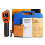 Infrared Thermometer Industrial Grade Hand Held Temperature Measuring Gun High Precision Thermometer Food Oil Temperature Baking Barbecue Electronic Thermometer (Range - 50-1150 Degrees)
