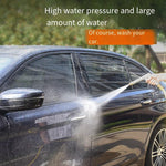 Household Car Washing Artifact High-pressure Water Pipe Hose Storage Set Connected With Tap Water Grab Nozzle Garden Yard Watering Flowers Watering Vegetables H5 Water Gun 40m Water Pipe Storage Set