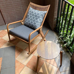 Balcony Leisure Chair Rocking Reclining Adult Lazy Household Nordic Sofa Small Family Rattan Chair 1 (including Cushion And Pillow)