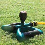 Water Automatic Rotary Sprinkler 360 Degree Two-way Lawn Garden Sprinkler Horticultural Vegetable Irrigation Agricultural Sprinkler Series Set 4 Points