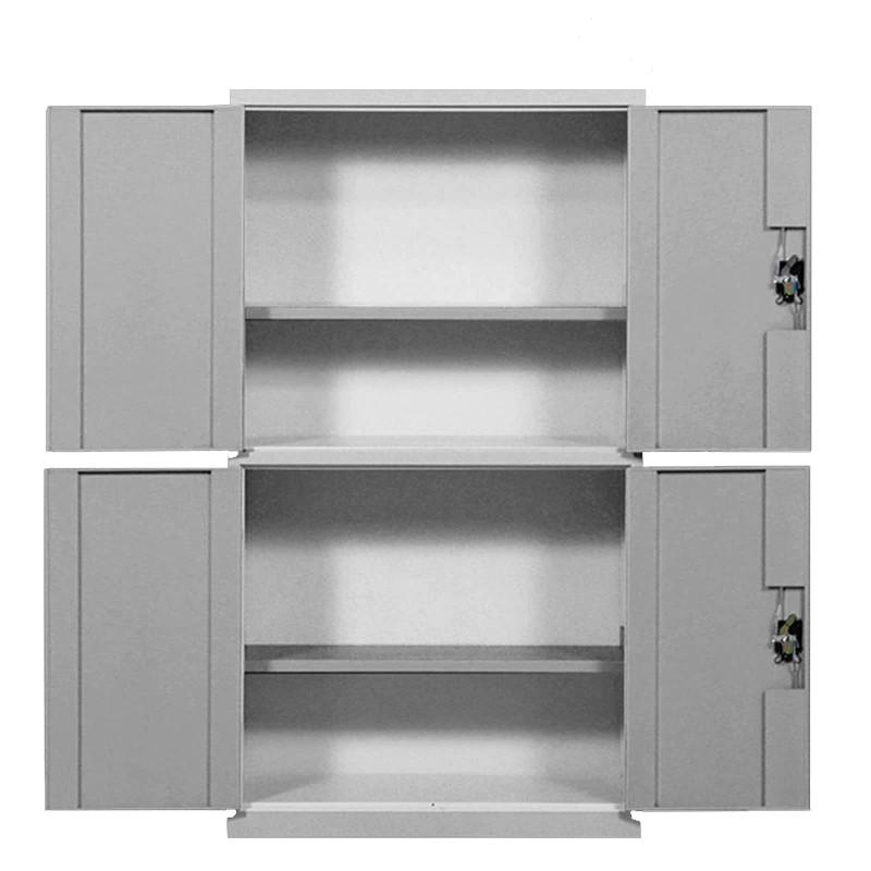 Four Layers With Grid 1800 * 1000 * 500mm Heavy Metal Tool Cabinet Thickened Sheet Iron Cabinet Tool Box Factory Auto Repair Workshop Storage Cabinet With Drawer