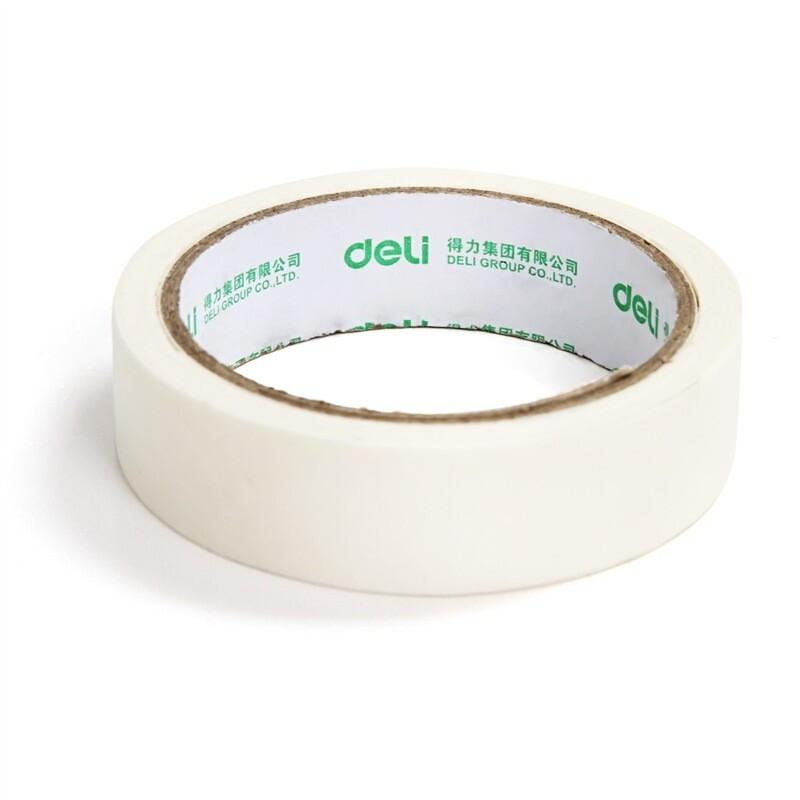 Masking Tape Textured Paper 24mm * 20y * 145um (Yellowish) (6 Rolls / Drum)